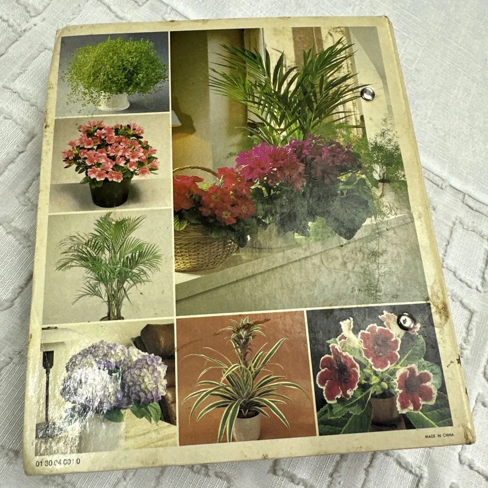 Vintage Success with House Plants 3-Ring Binder Gardening Reference Guide Book